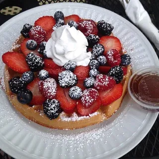 Waffle and Berries