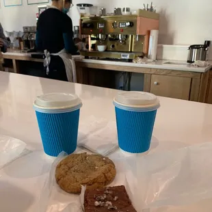 Pastries and lattes