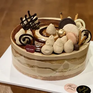 Mocha Fresh Cake (nude time /  design change time to time.  )