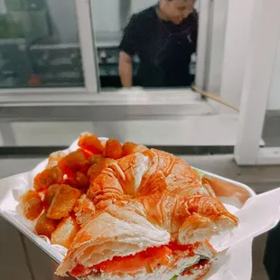 food, sushi and sashimi