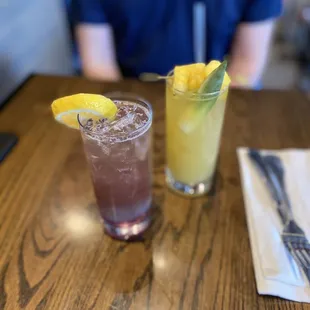 Brunch cocktails