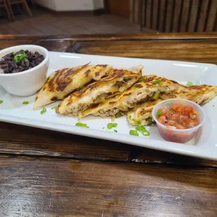 Quesadilla. Chicken, Steak, or Veggie options