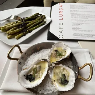Poached Oysters*