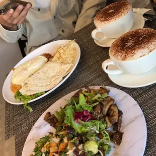 Kale Salad and "The Mo" Sandwich! DELICIOUS. any of their salads will actually blow your mind!