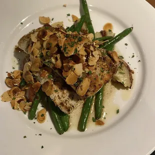 Redfish Almondine