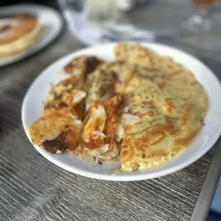 Chicken Pesto Crepe