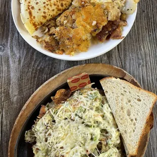 Chicken Pesto Crepe Eggs Milan Scrambler