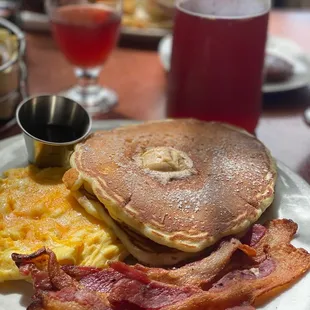 Buttermilk Pancakes Combo Breakfast