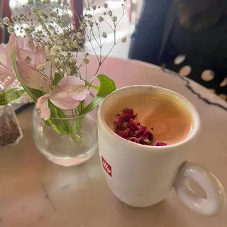 Hot Rose Vanilla Latte