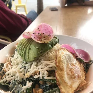 Cashew Kale Caesar Salad