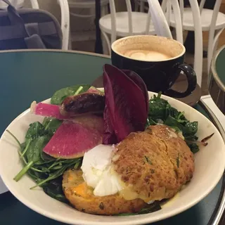 Cheddar Chive Biscuit Sandwich