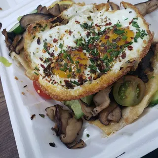 Crispy Eggs & Brioche