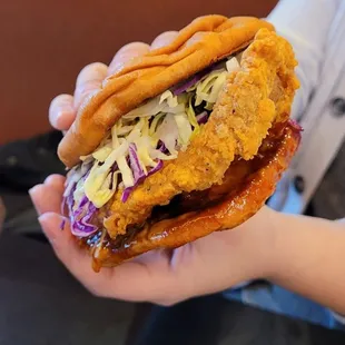 Fried chicken sandwich