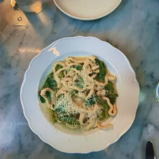 Pici with Fava Bean &amp; Mint