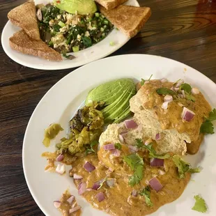 Vegan breakfast