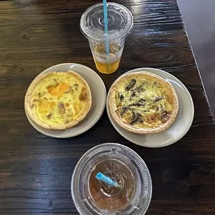 Mushroom Quiche