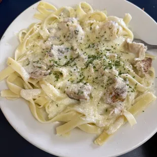 Fettuccine Chicken Alfredo