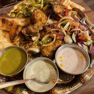 Tandoor platter