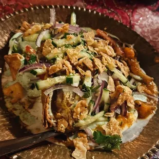 Samosa chaat