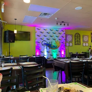 the interior of a restaurant