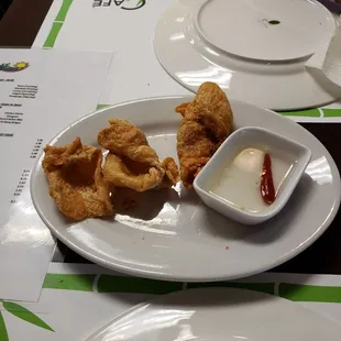 Some complimentary chicharon we were given! Yummmm