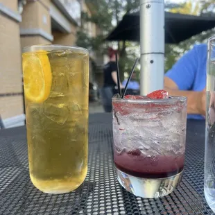 Orange Blossom Iced Tea &amp; Blueberry Spritzer
