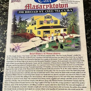 A little menu explanation.