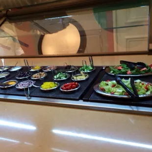 Salad Bar Buffet Area