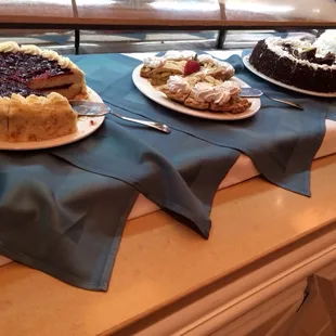 Dessert Options for Dinner Buffet