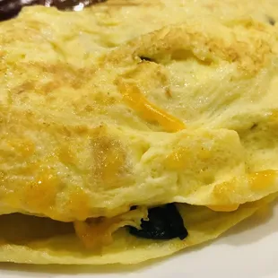 Create your own omelet from omelet bar