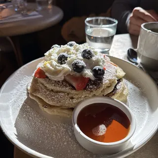 -Lemon Ricotta Pancakes