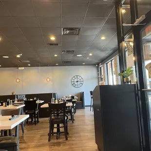 the interior of a restaurant