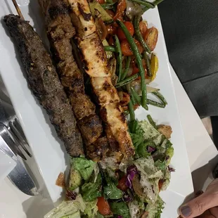 Mixed grill platter. Delicious!