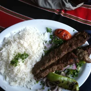 Kafta Kabob Sandwich