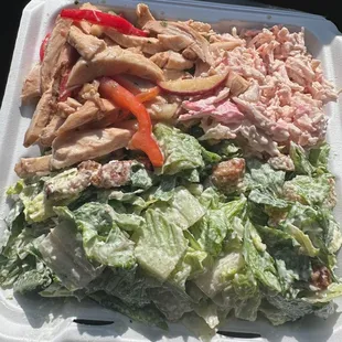 Chicken. Caesar. Seafood. The perfect trio