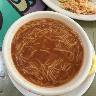 Fideo soup