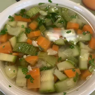 Consome de Verduras