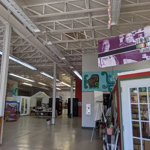 the interior of a mexican restaurant