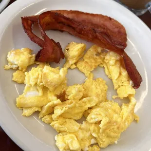 Eggs and bacon