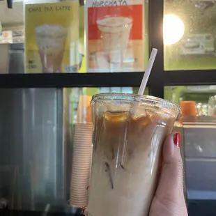Iced latte