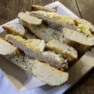 Bagel, Egg &amp; Cheese