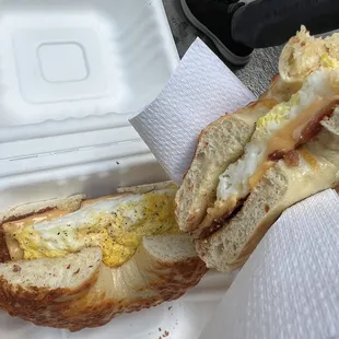 Egg and Cheese Sandwich