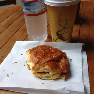 Sausage Egg and Cheese Croissant