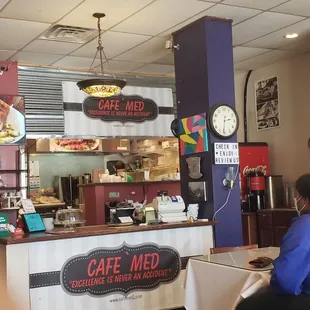 a woman sitting at a table