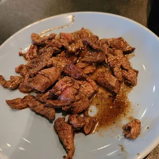 Redo of my beef swarma- cooked medium- what a delicious difference!!!