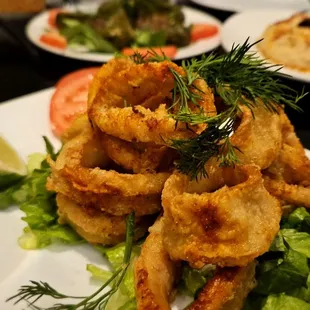 Fried calamari