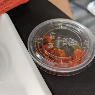 Thai chilis (up there in spiciness)