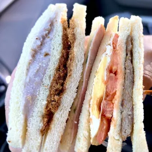 Taro Pork Sung Sandwich