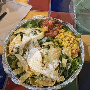 Flame Broiled Steak Ensalada Mexicali