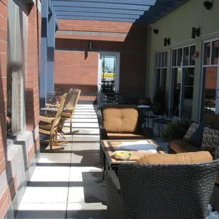 Deck in early spring...